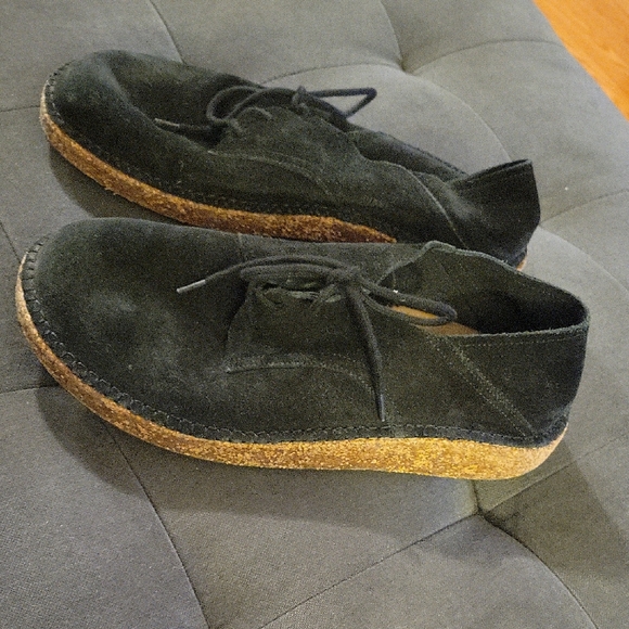 Birkenstock Black Suede Chukka Boots - Picture 2 of 6